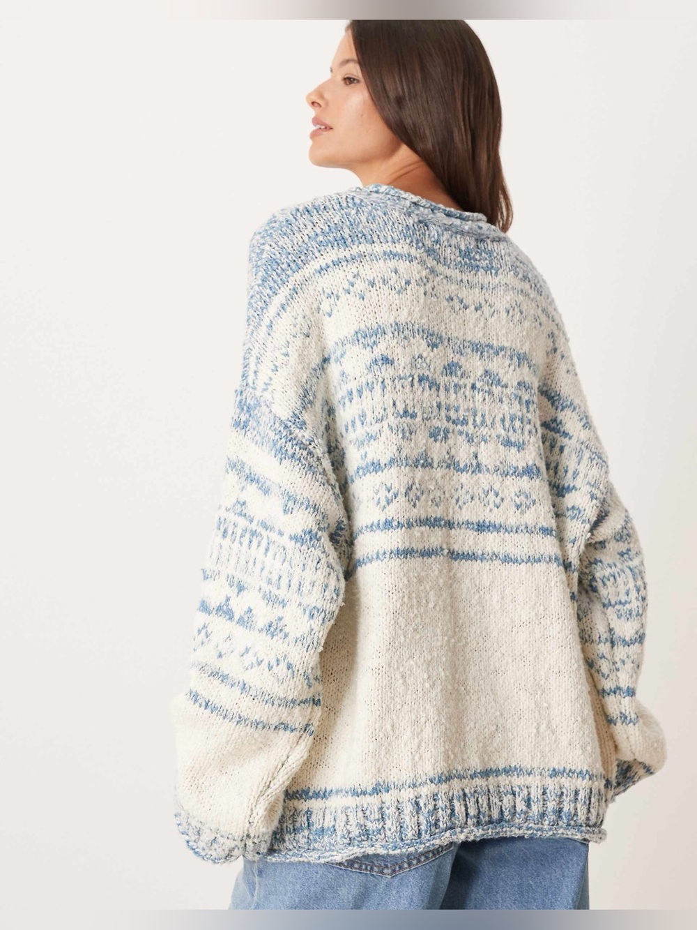 𝓯𝓹 Free People ~ Dani Pattern Sweater - Picture 9 of 10